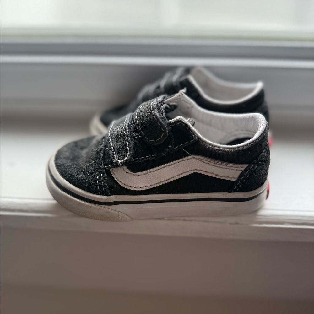 Vans Black and White Old Skool Sneakers